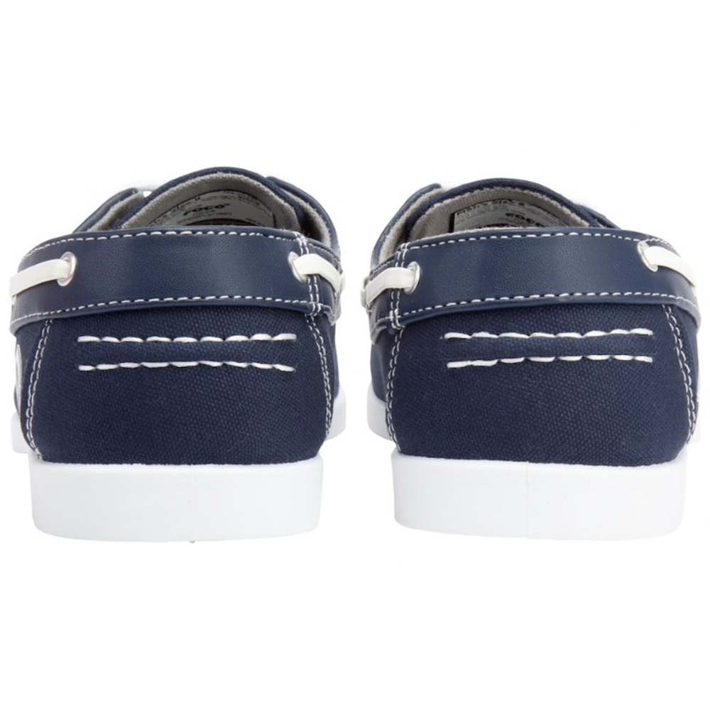 Los Angeles RAMS Men's Sizes Low Top Boat Shoe Navy Side Logo - Picture 10 of 10